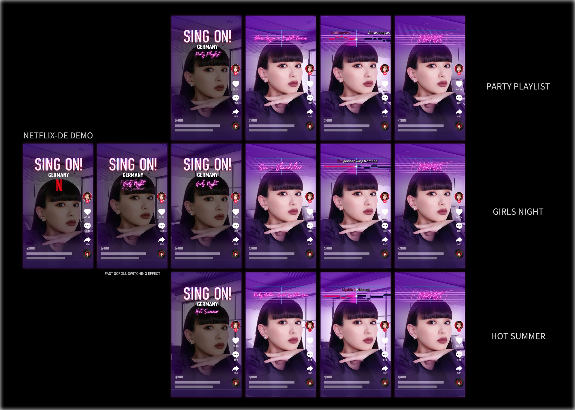 Netflix DE 贴纸 DEMO