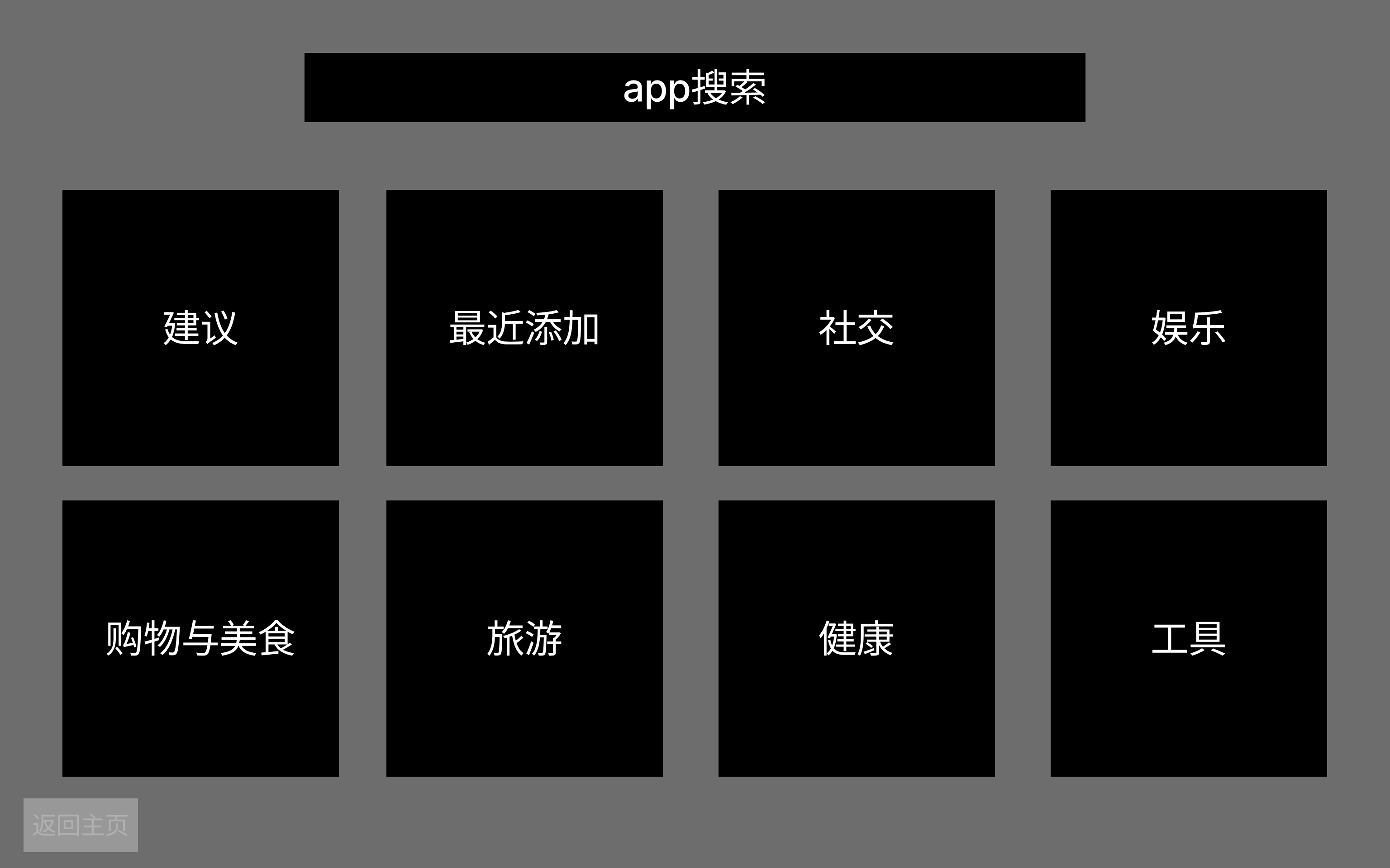 所有App页面原型图